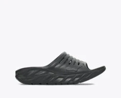 Unisex HOKA ORA Recovery Slide - 1134527-BLK
