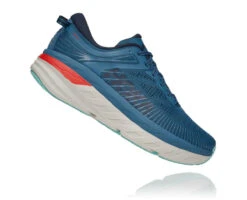 Men's HOKA Bondi 7 - 1110518-RTOS -PR Run And Walk 1110518 RTOS 2