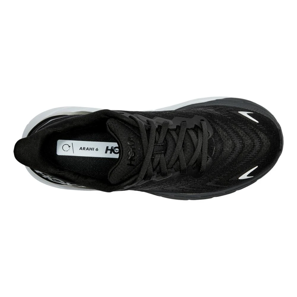 Women's HOKA Arahi 6 - 1123195-BWHT 4 Women's HOKA Arahi 6 - 1123195-BWHT - Image 4