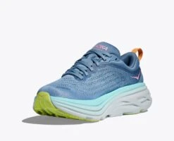 Women's HOKA Bondi 8 (Wide - D) - 1127954-SSK -PR Run And Walk 1127952 SSK 3 9bad6884 4321 4676 806d 28f6d2cae73e