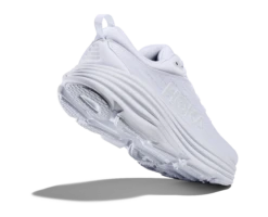 Women's HOKA Bondi 8 - 1127952-WWH 14 Women's HOKA Bondi 8 - 1127952-WWH -PR Run And Walk 1127952 WWH 4