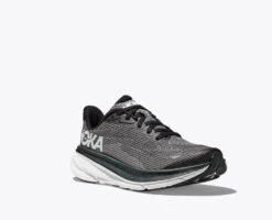 Kid's HOKA Clifton 9 - 1131170-BWHT -PR Run And Walk 1131170 BWHT 6