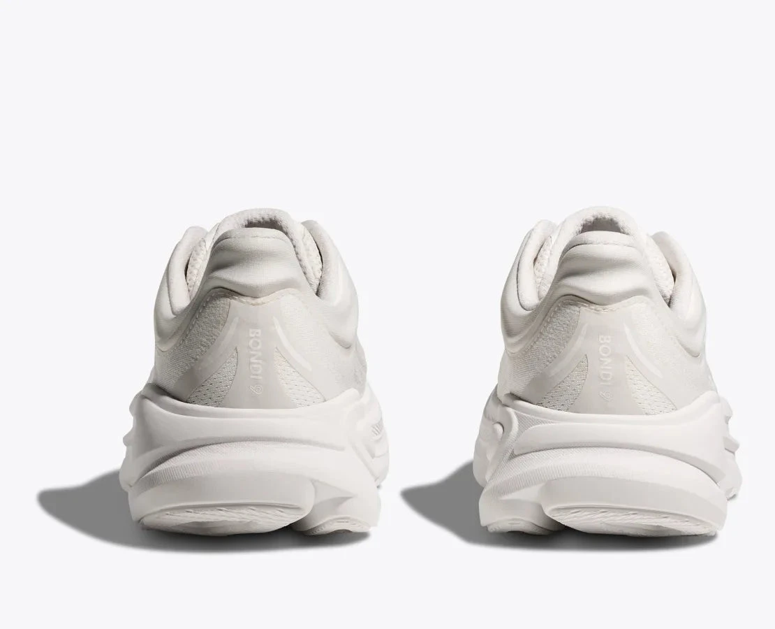 Women's HOKA Bondi 9 (Wide - D) - 1162014-WWH 5 Women's HOKA Bondi 9 (Wide - D) - 1162014-WWH - Image 5